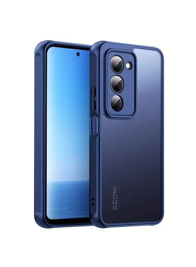 Green Case For Redmi 15 5G Shockproof Cover Hard PC Matte Back Soft TPU Sides - Image 2